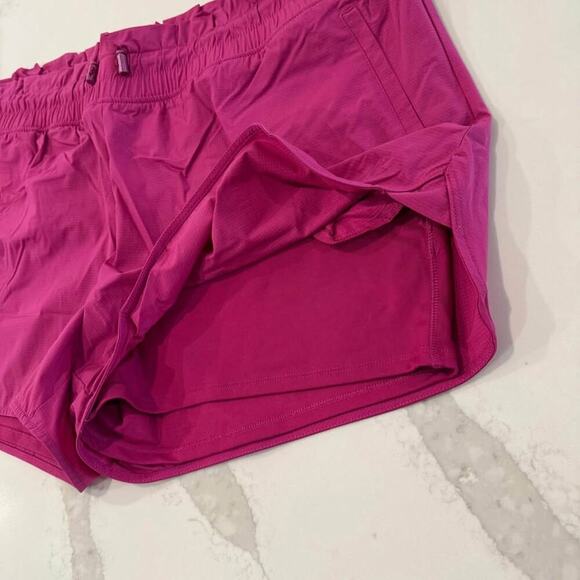 MTA Sport NWT Running Shorts Bike Liner Womens 3X Magenta Cinch Waist Activewear - Picture 5 of 9